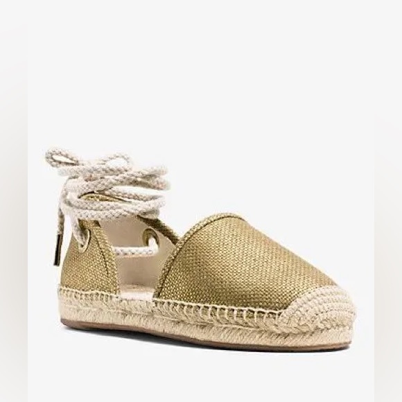 Michael Kors Margie Metallic Espadrilles - Picture 1 of 7